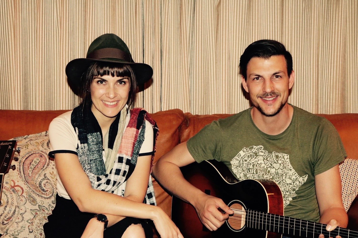 The Bottomless Coffee Band visited Guitar Gallery