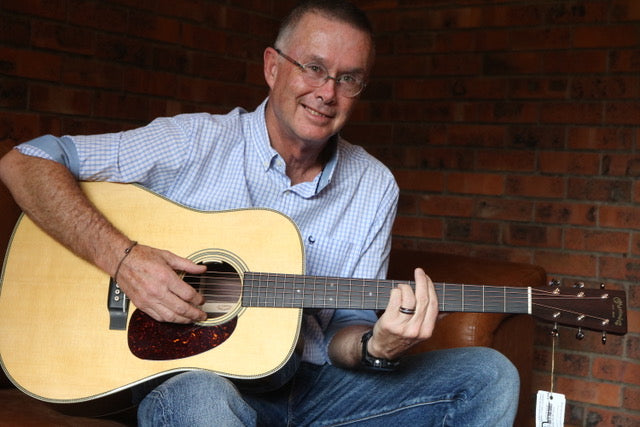 The Martin HD-28V bought from Guitar Gallery