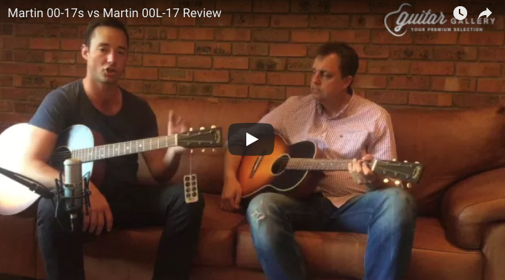 Guitar Gallery reviews the Martin 00-17s and Martin 00L-17.