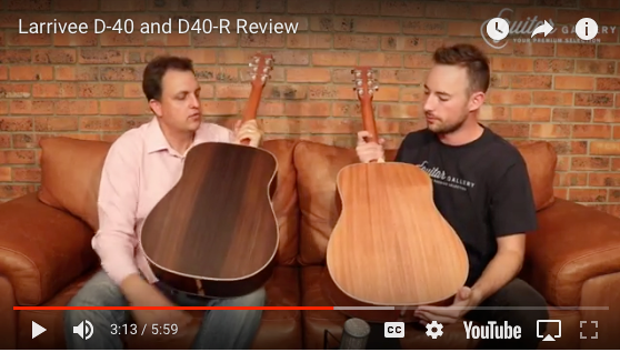 Larrivee D-40R vs D-40