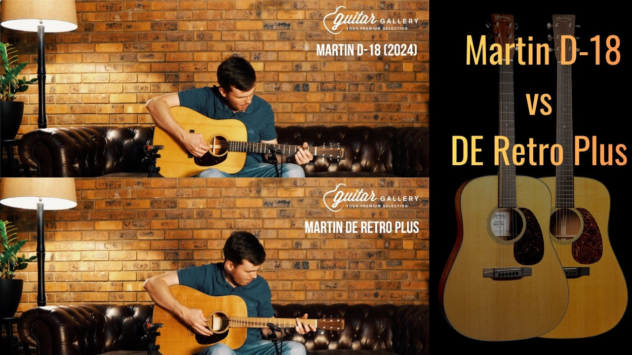 Martin D-18 vs Martin DE Retro Plus