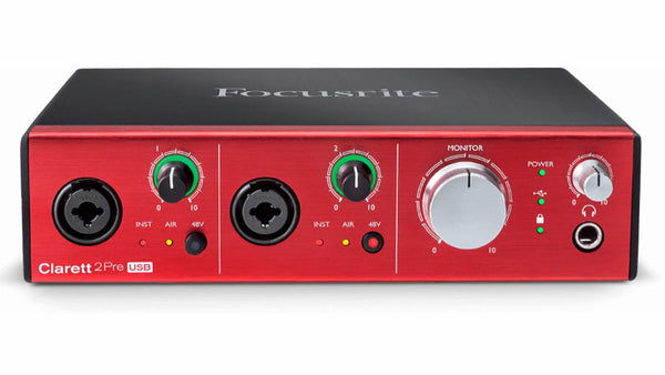 In Built Focusrite Focusrite Audio Interfaces - Guitar Gallery