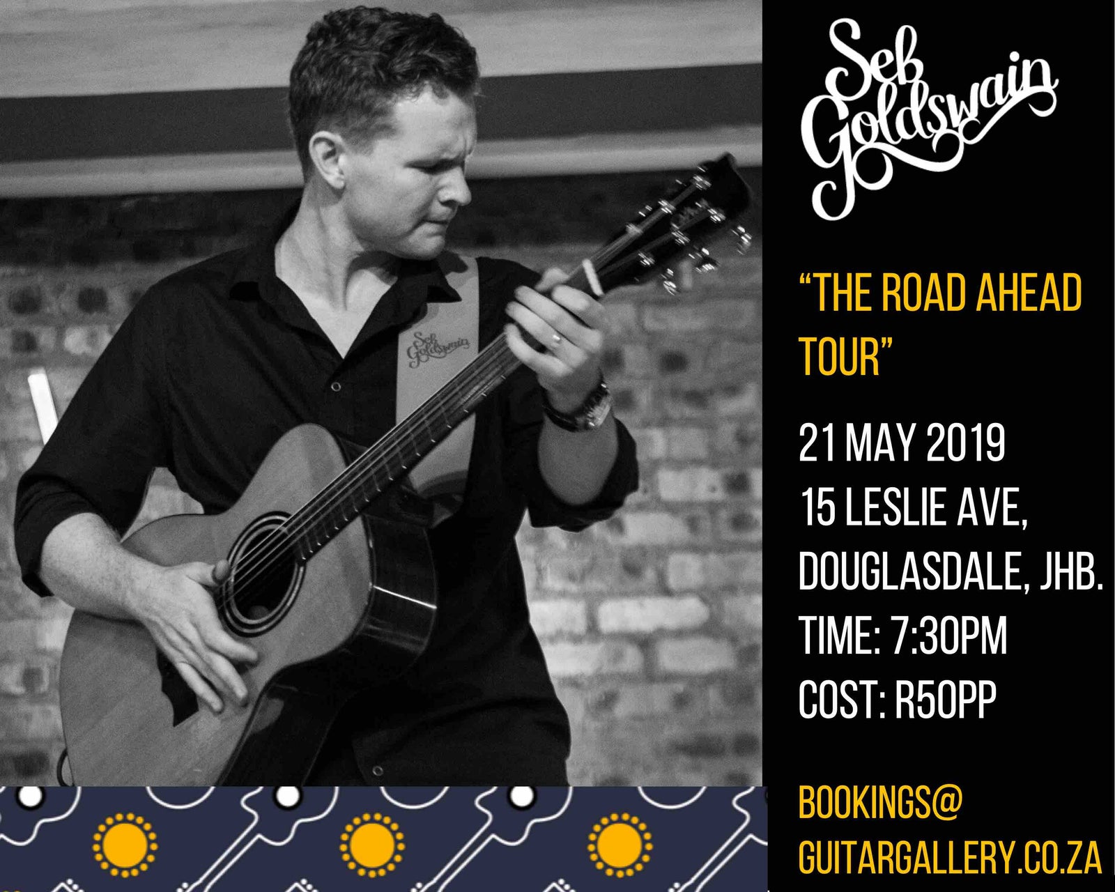 Seb Goldswain - "The Road Ahead Tour"