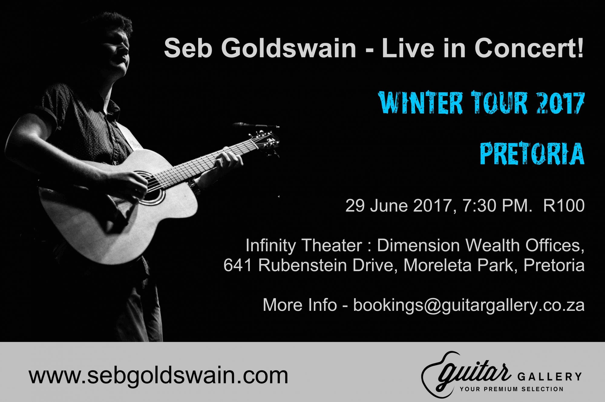 Seb Goldswain Winter Tour 2017