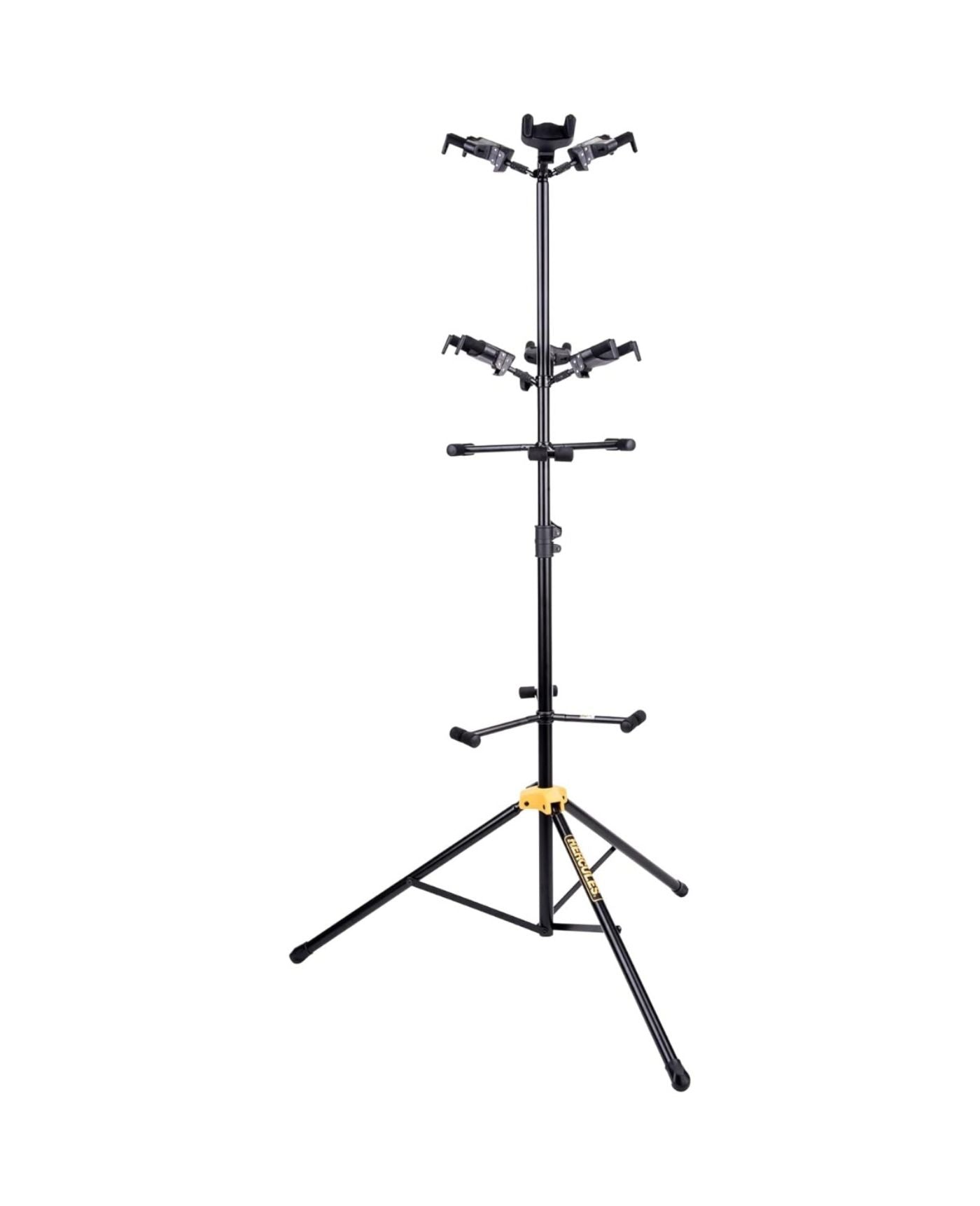 Hercules Stands GS526B PLUS 6-Piece Auto Grip Guitar Stand