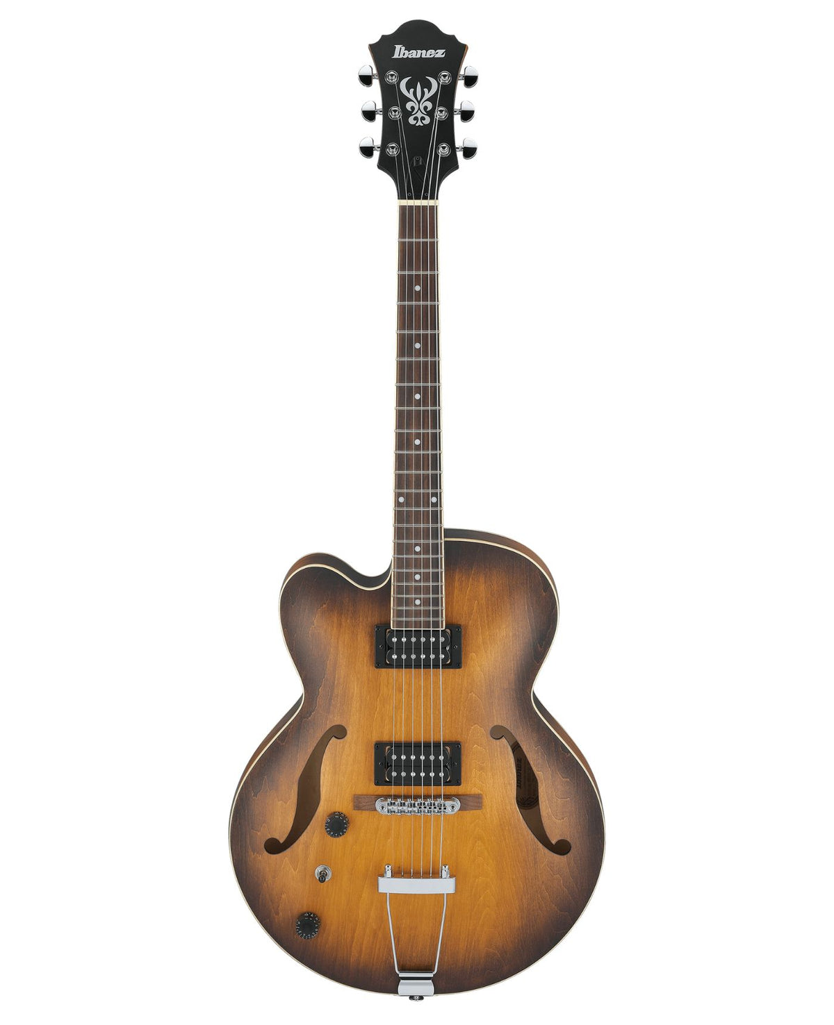 Ibanez Artcore AF55L Left-handed Hollowbody Electric Guitar - Tobacco Fade