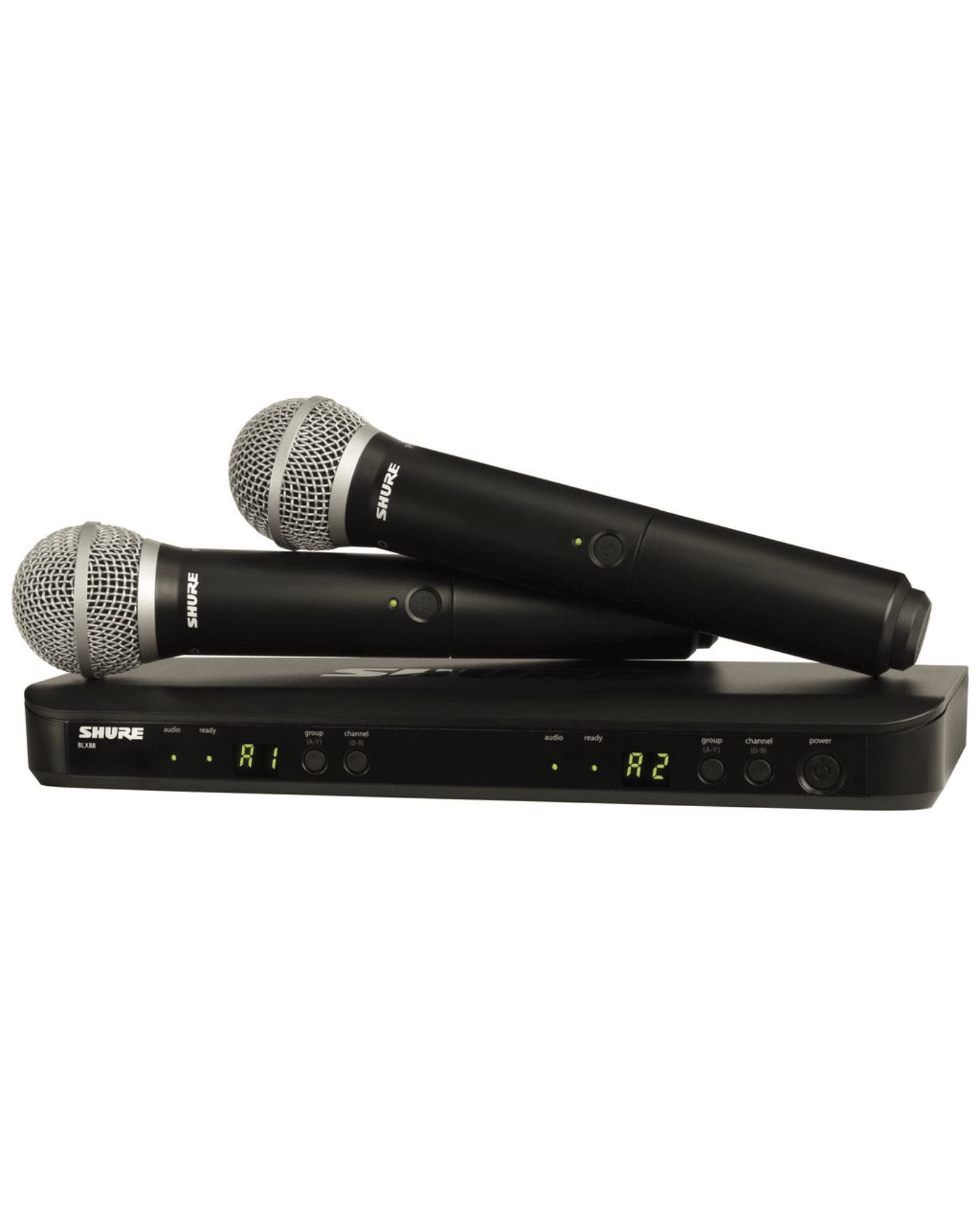 Shure BLX288/PG58-M17 Dual-Channel Wireless Handheld Microphone System