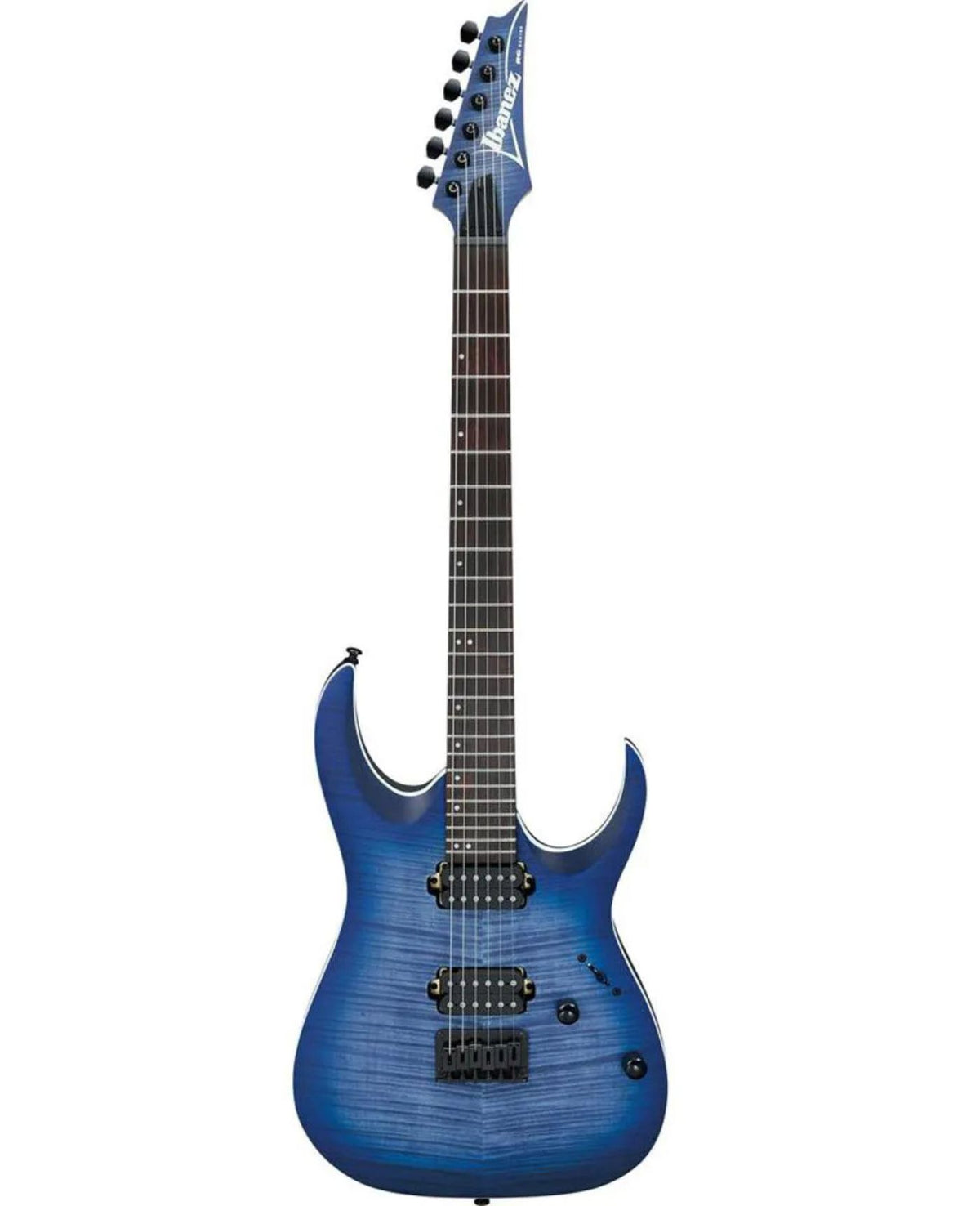 Ibanez RGA Standard RGA42FM Electric Guitar, Rosewood Fretboard, Blue Lagoon Burst Flat