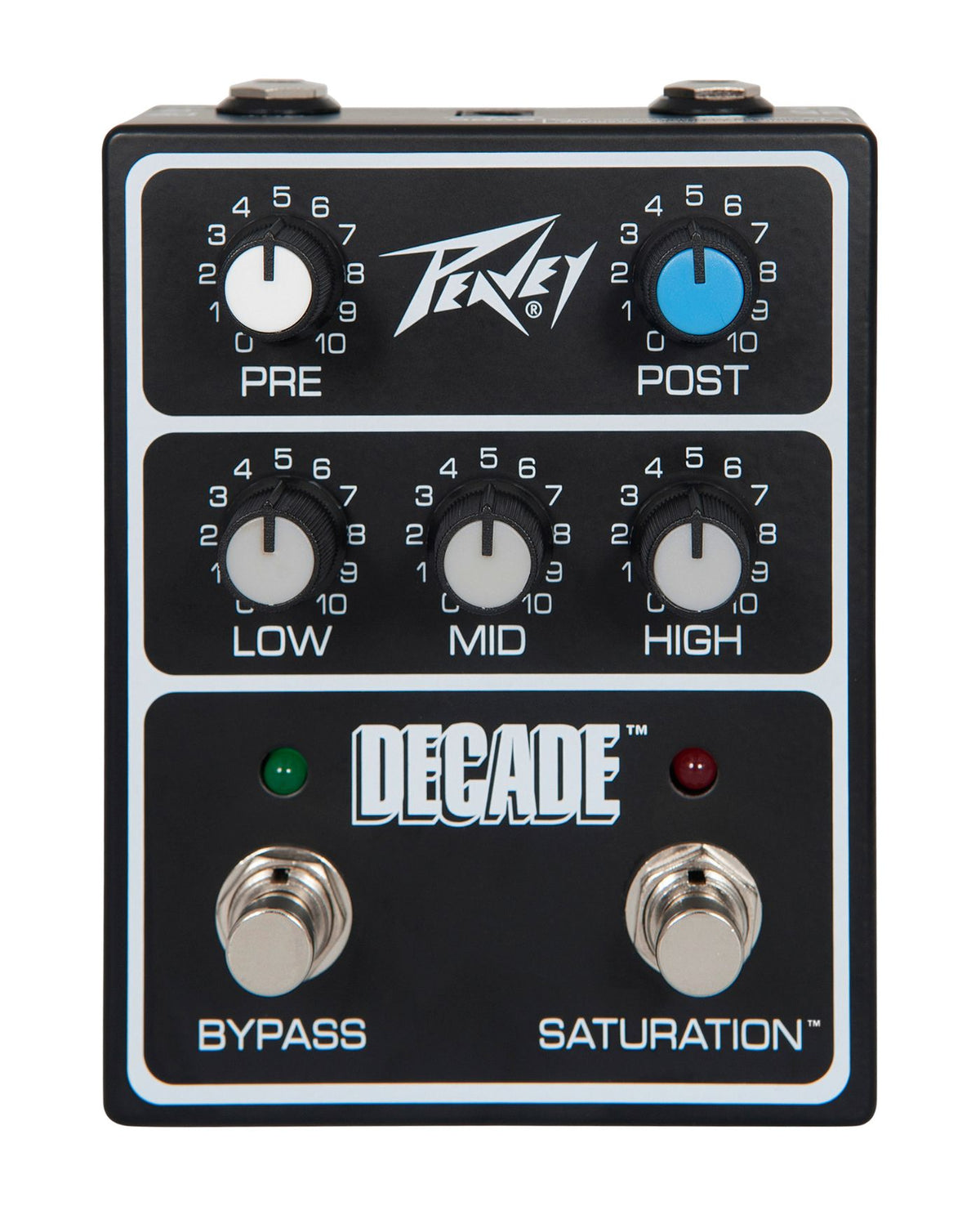 Peavey Decade Preamp Pedal Black