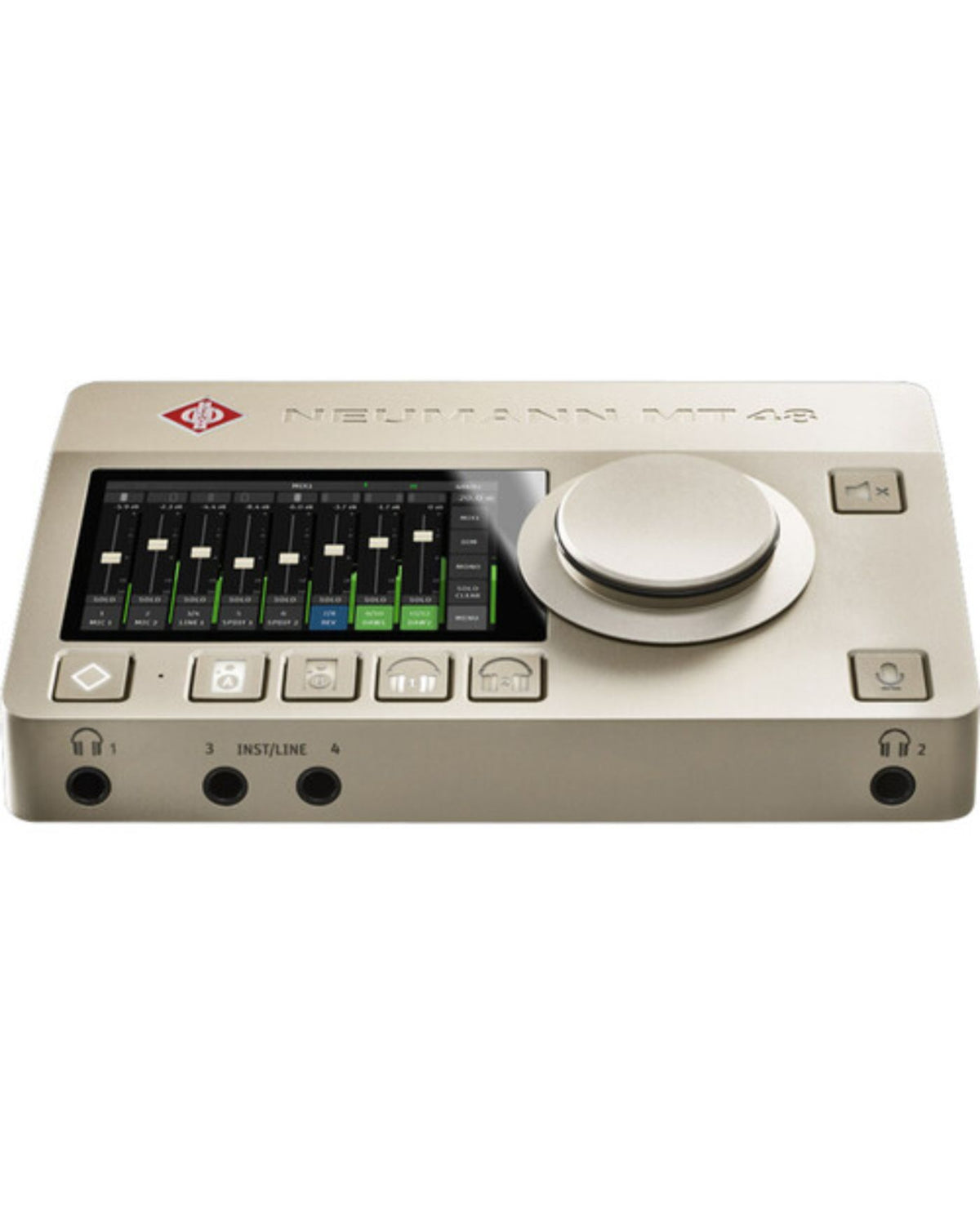 Neumann MT 48 U Universal Audio Interface with USB-A &amp; USB-C Cables and Softcase