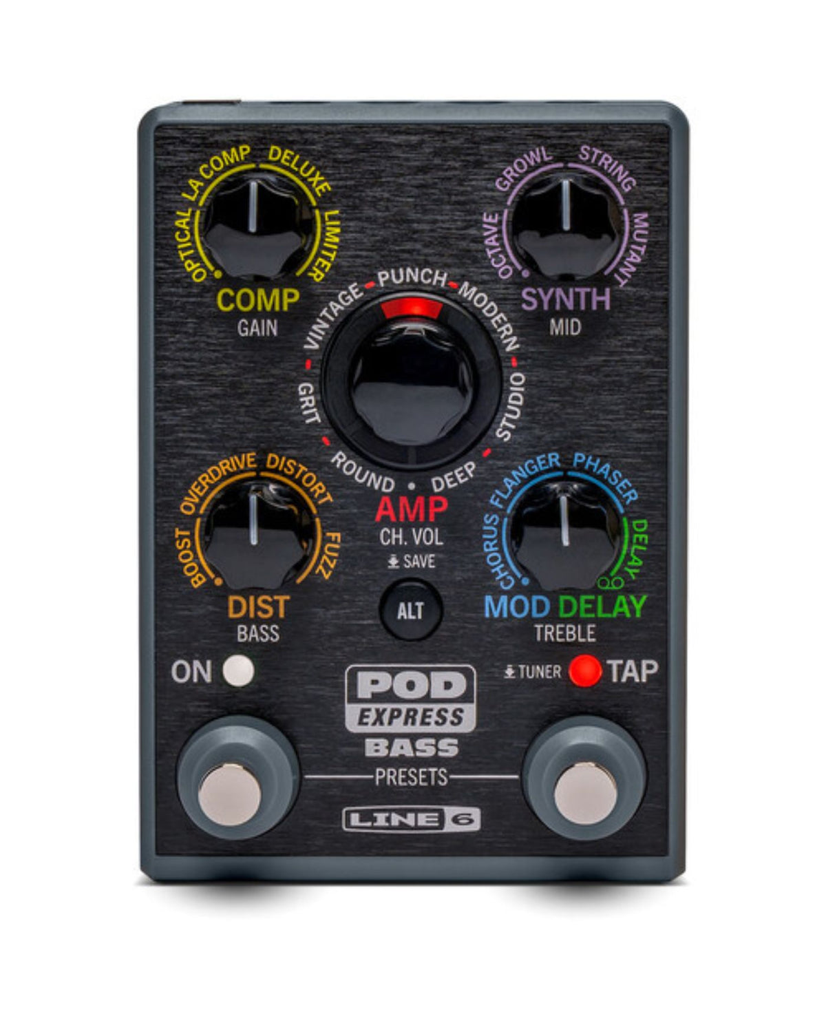 Line 6 POD Express Bass Amplifier Modeler and FX Processor Pedal