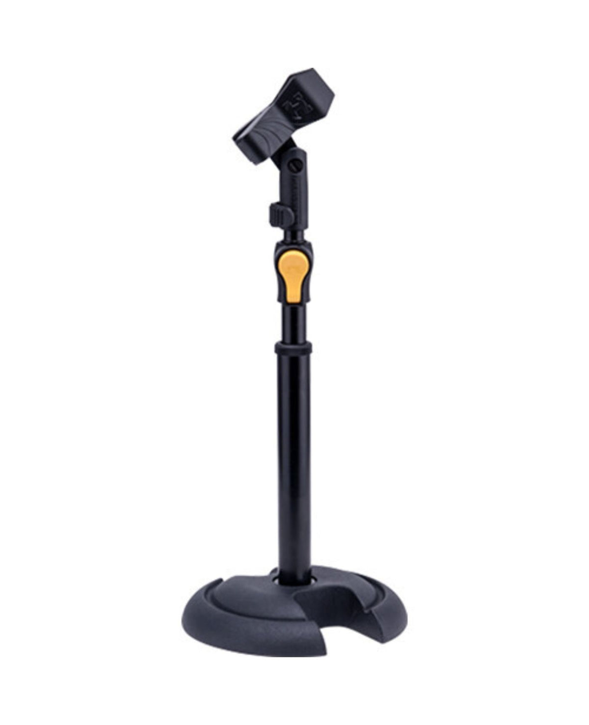 Hercules Stands MS100B PLUS Tabletop Microphone Stand, Round Base w/ EZ Grip