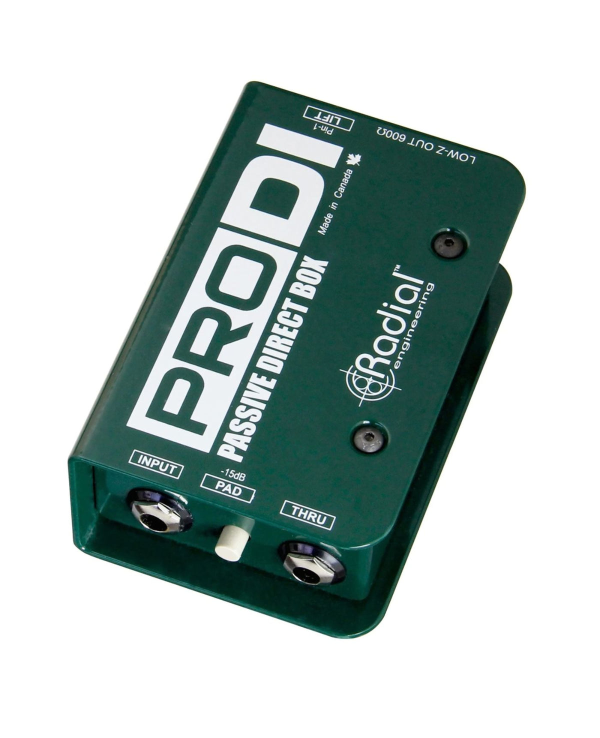Radial ProDI Passive DI for Acoustic Guitar, Bass &amp; Keyboards