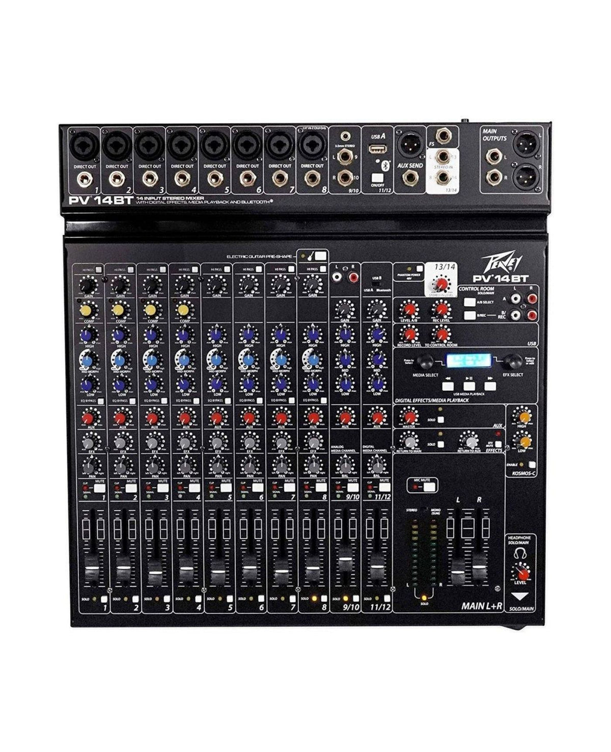 Peavey PV14BT 14-Channel Mixer with Bluetooth