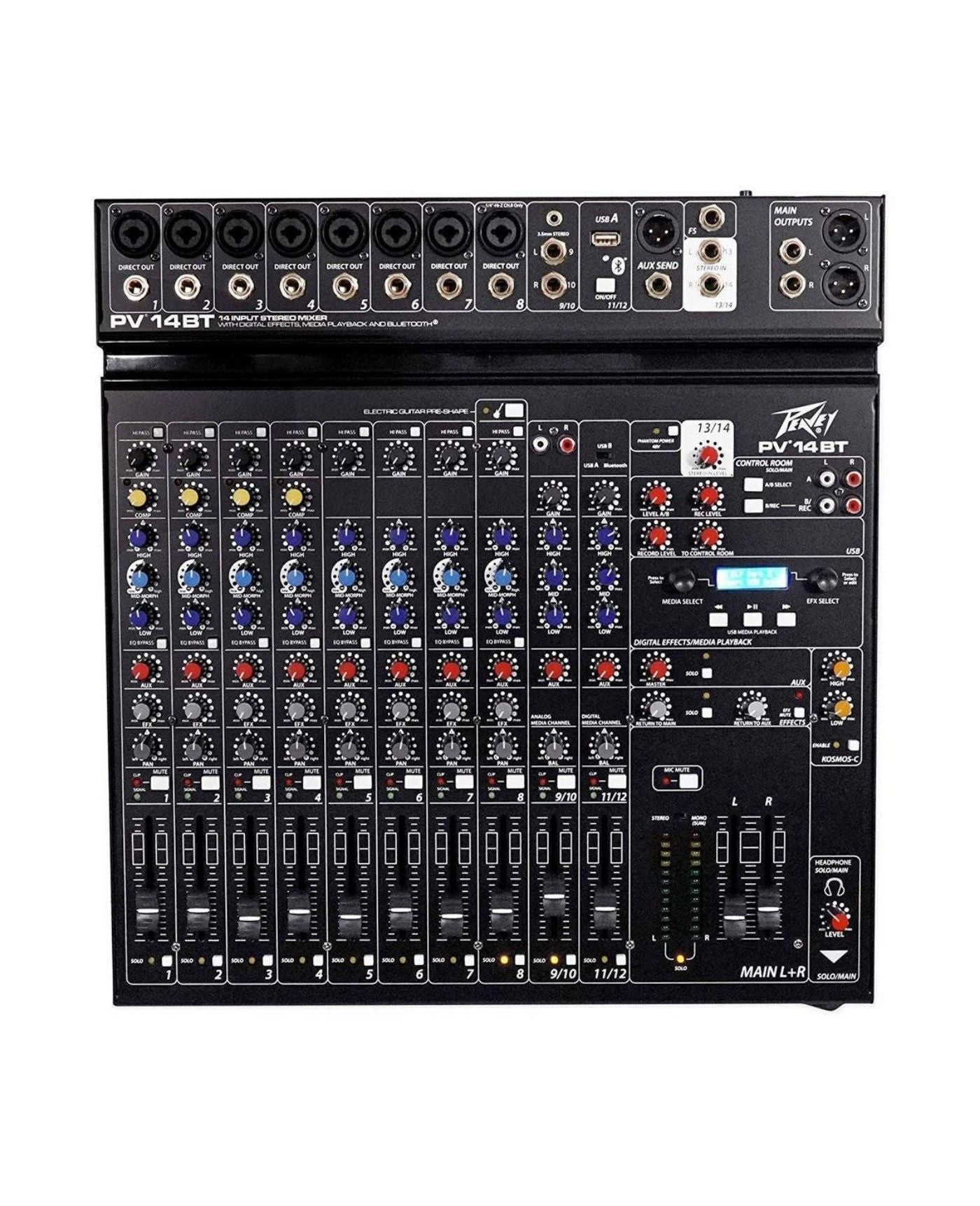 Peavey PV14BT 14-Channel Mixer with Bluetooth