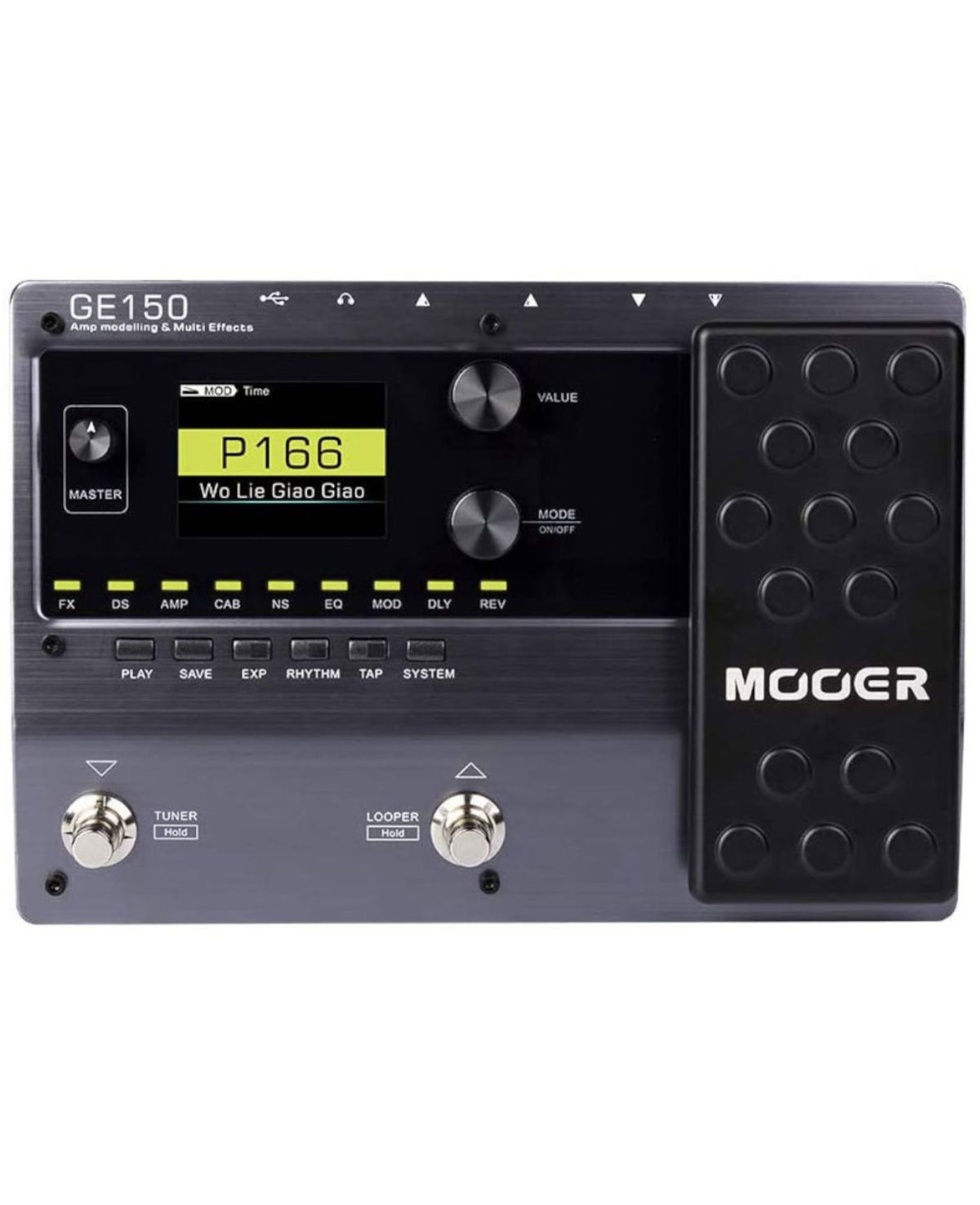 MOOER GE150 Amp Modelling Multi-Effects Pedal