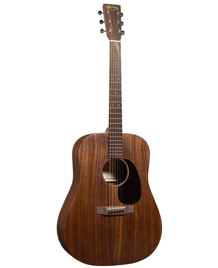 Martin D-10E Retro Sapele Guitar – Dark Mahogany Satin