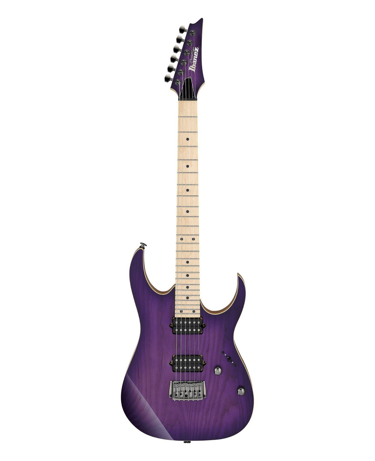 Ibanez RG652AHMFX RG Prestige Series Electric Guitar, Bound Birdseye Maple Fretboard, Royal Plum Burst