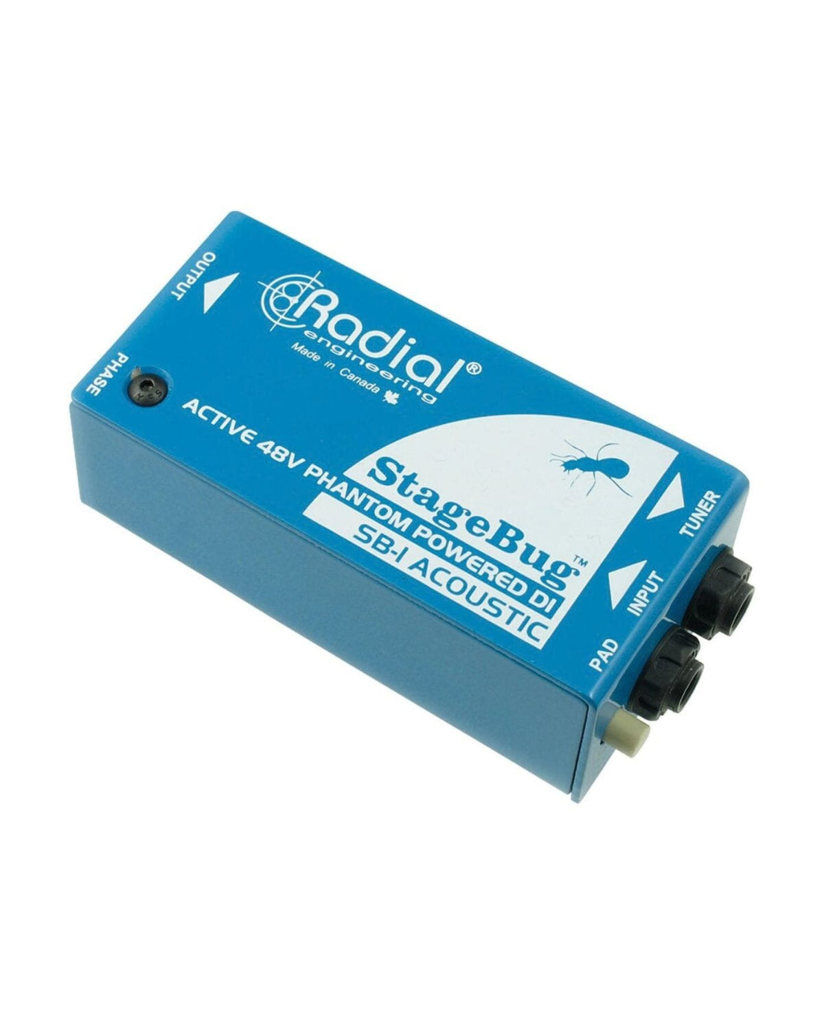 Radial StageBug SB-1 Compact Active DI for Acoustic Guitar &amp; Bass