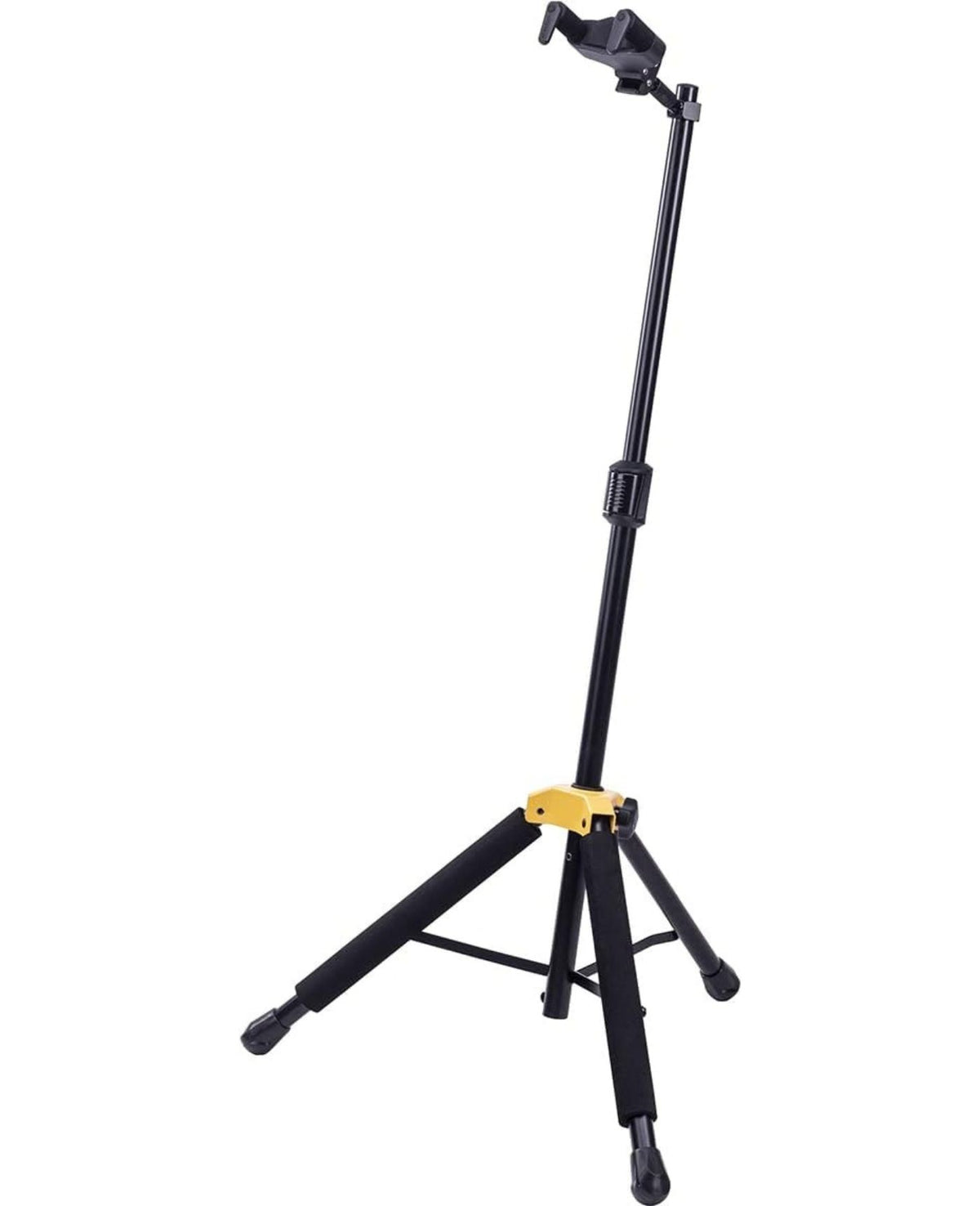 Hercules Stands GS415B PLUS Auto Grip Guitar Stand with Foldable Yoke