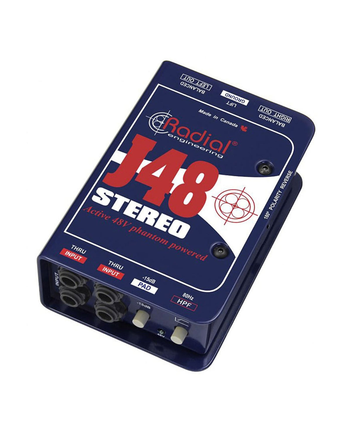 Radial J48 Stereo Active DI for Guitar &amp; Bass