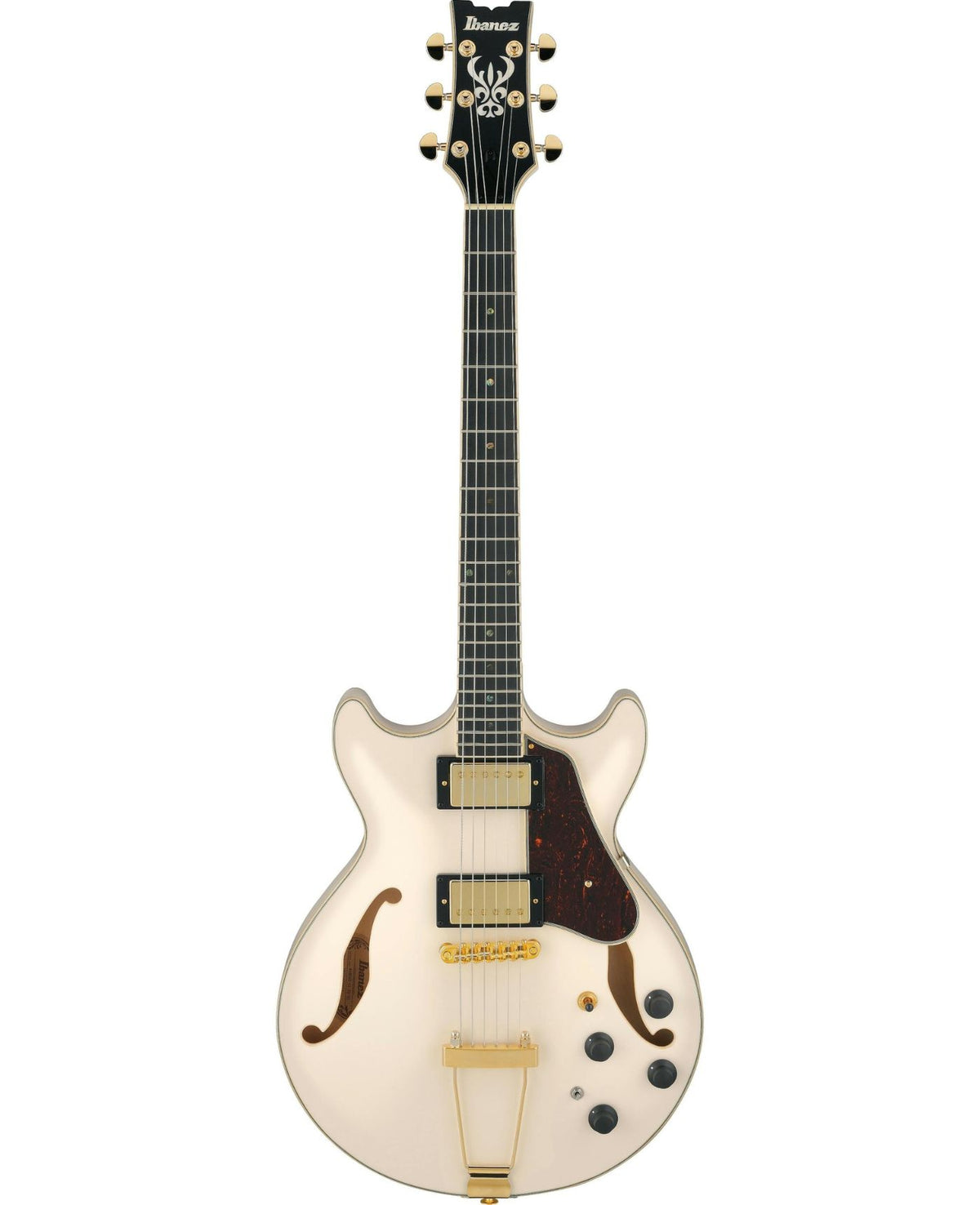 Ibanez AMH90-IV Artcore Expressionist Hollowbody Electric Guitar - Ivory