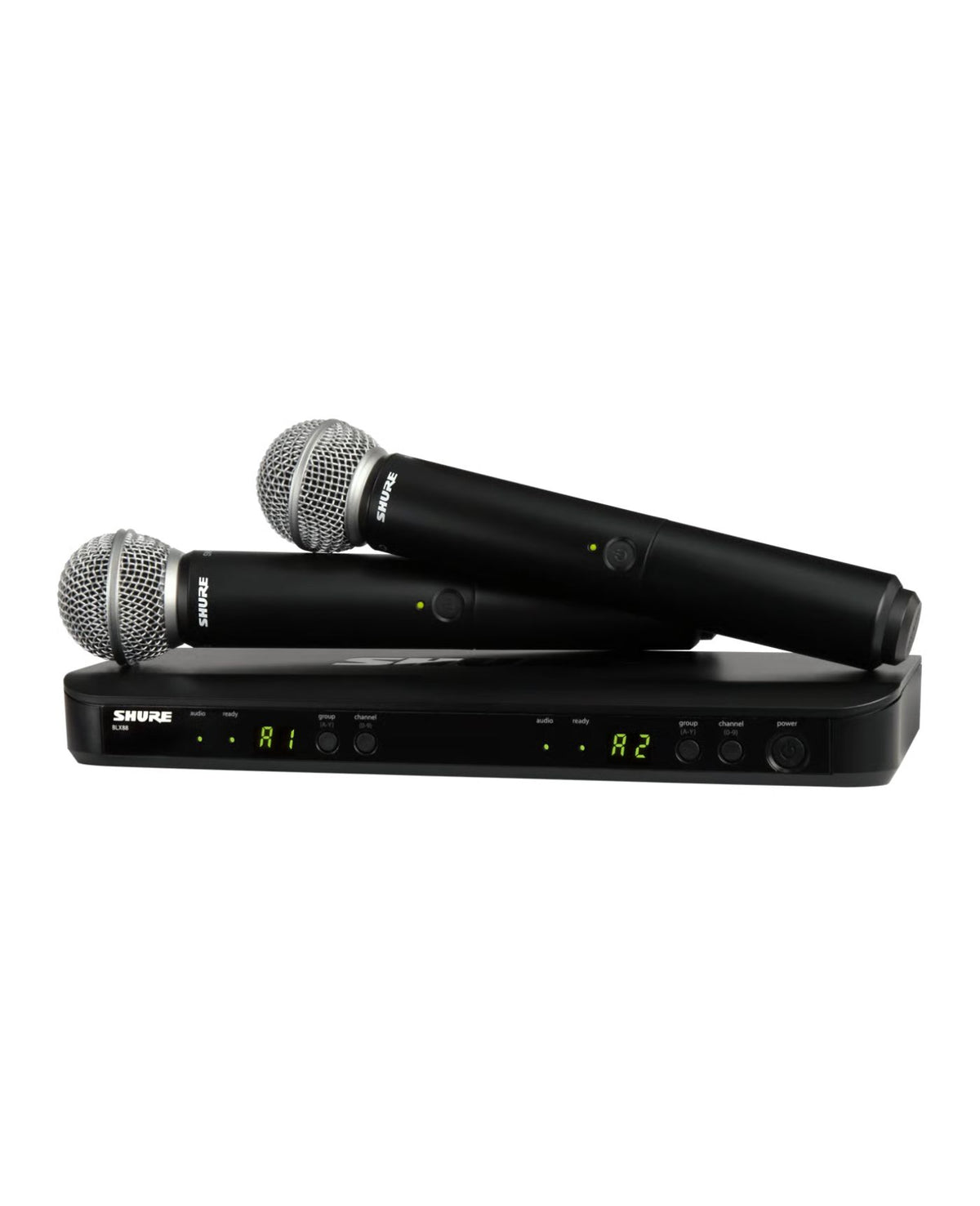 Shure BLX288/SM58-H8E Dual-Channel Wireless Handheld Microphone System