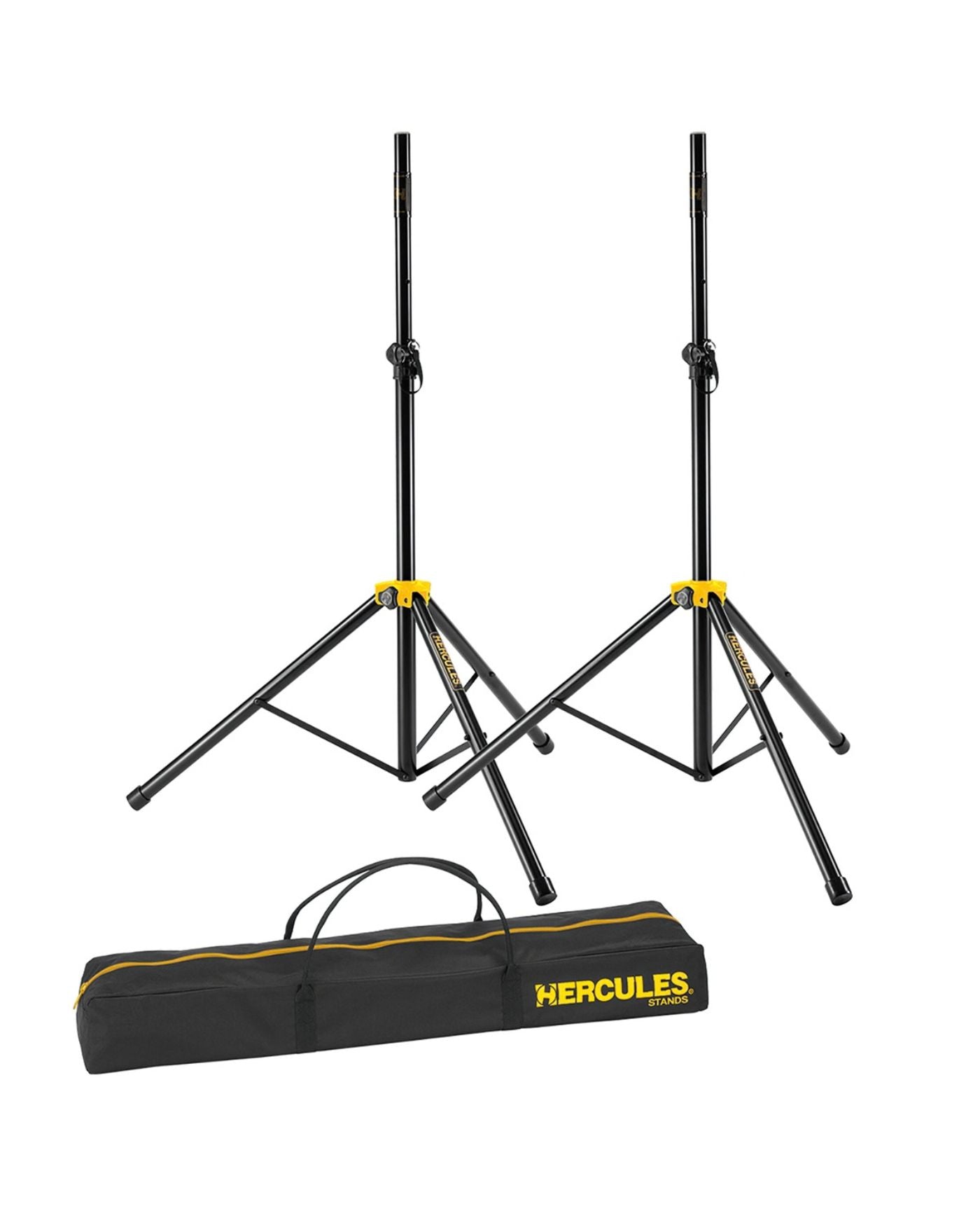 Hercules Stands SS200BB Stage Series Speaker Stand w/ Smart Adaptor w/ Bag (Twin pack)