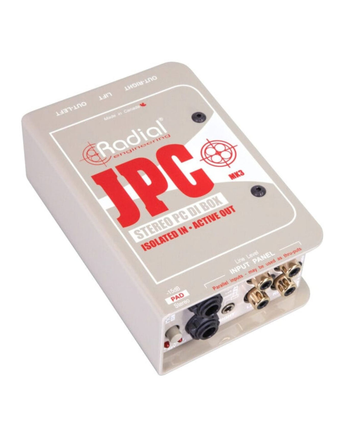 Radial JPC Active Stereo DI for Laptops &amp; CD Players