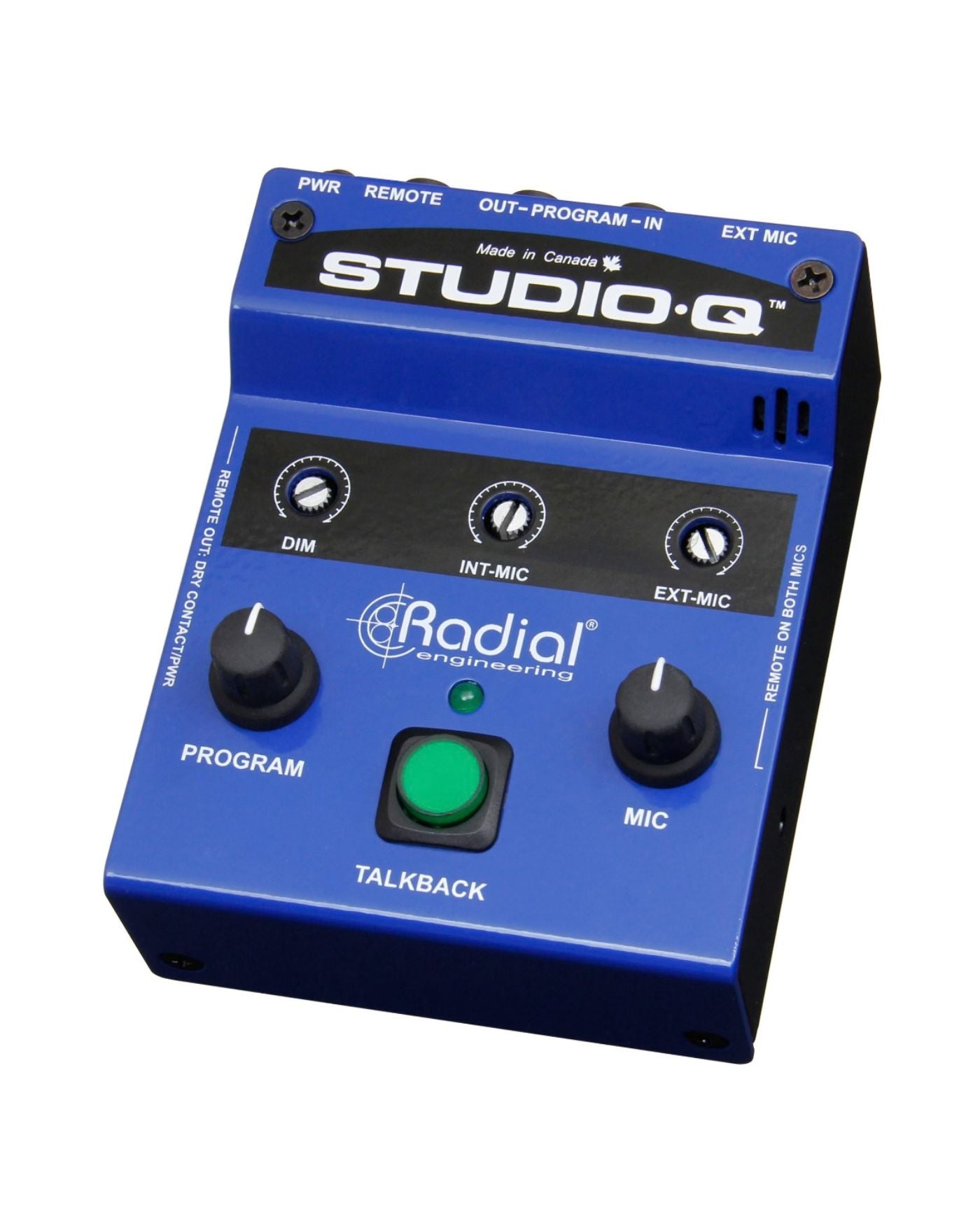 Radial StudioQ Studio Talkback Controller