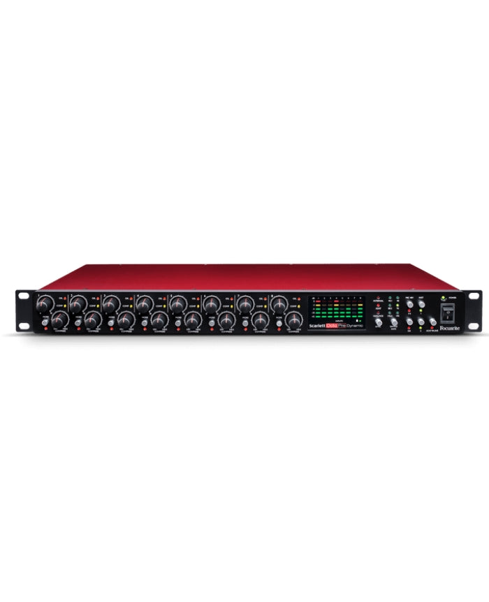 Focusrite Scarlett OctoPre Dynamic 8-channel Microphone Preamps &amp; Compressors
