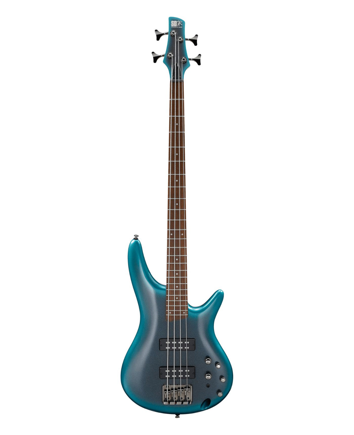 Ibanez SR Standard Series SR300E Bass Guitar, Cerulean Aura Burst