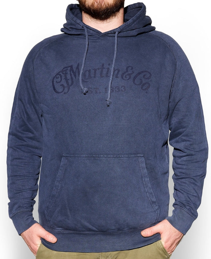 Martin Lifestyle Hoodie Tone on Tone Elemental Blue