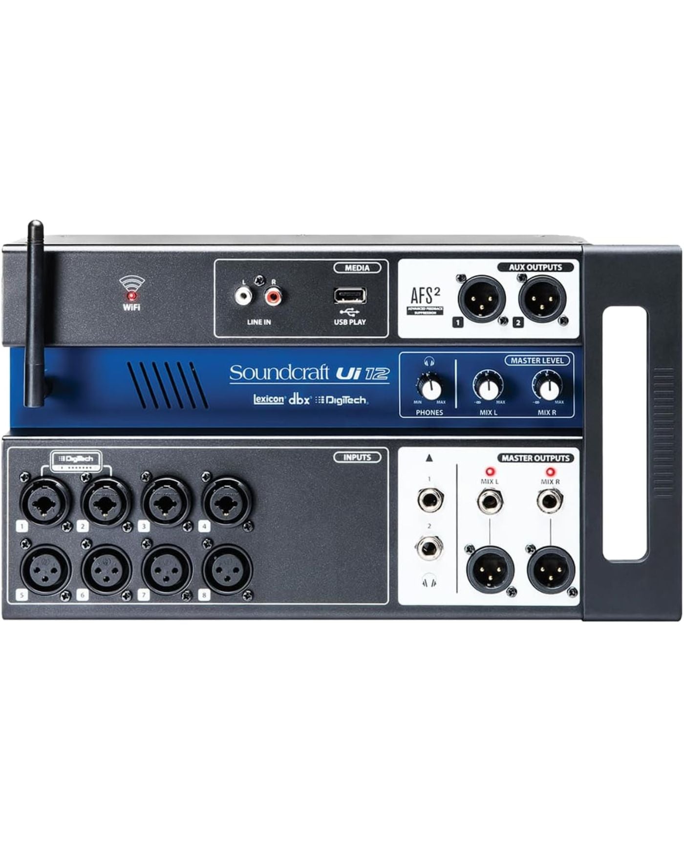 Soundcraft Ui12 12-Input Remote-Controlled Digital Mixer