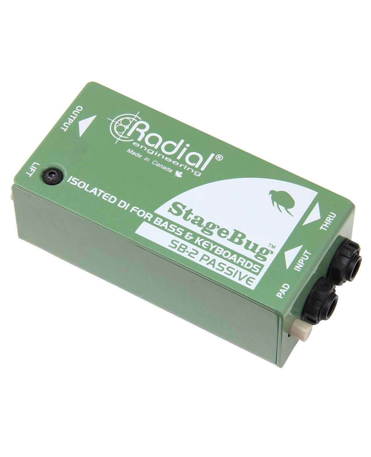 Radial StageBug SB-2 Compact Passive DI for Bass &amp; Keyboards
