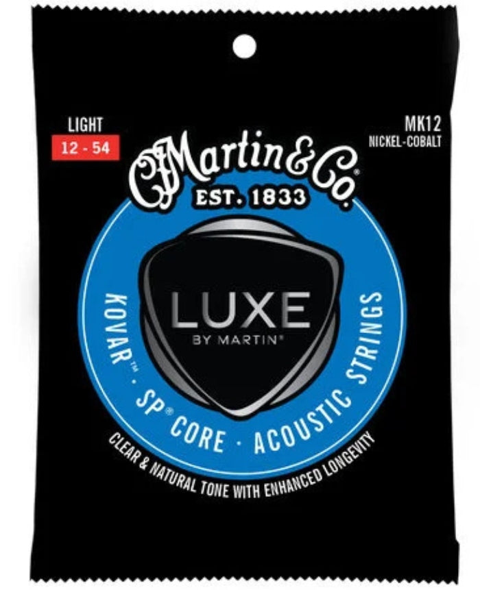 Martin Strings Luxe Acoustic Guitar Kovar - 012-054