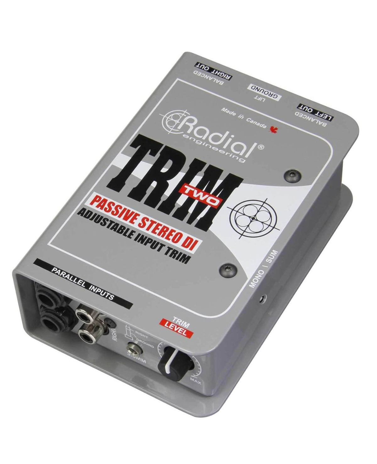 Radial Trim-Two Two-Channel Passive AV DI with Level Control