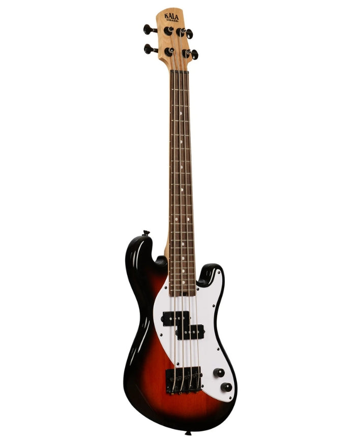 KALA Solid Body 4-String Tobacco Burst Fretted U-BASS