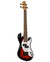 KALA Solid Body 4-String Tobacco Burst Fretted U-BASS