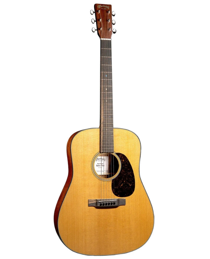 Martin DE Retro Plus Mahogany Road Series, D-14 Fret, Acoustic Electric