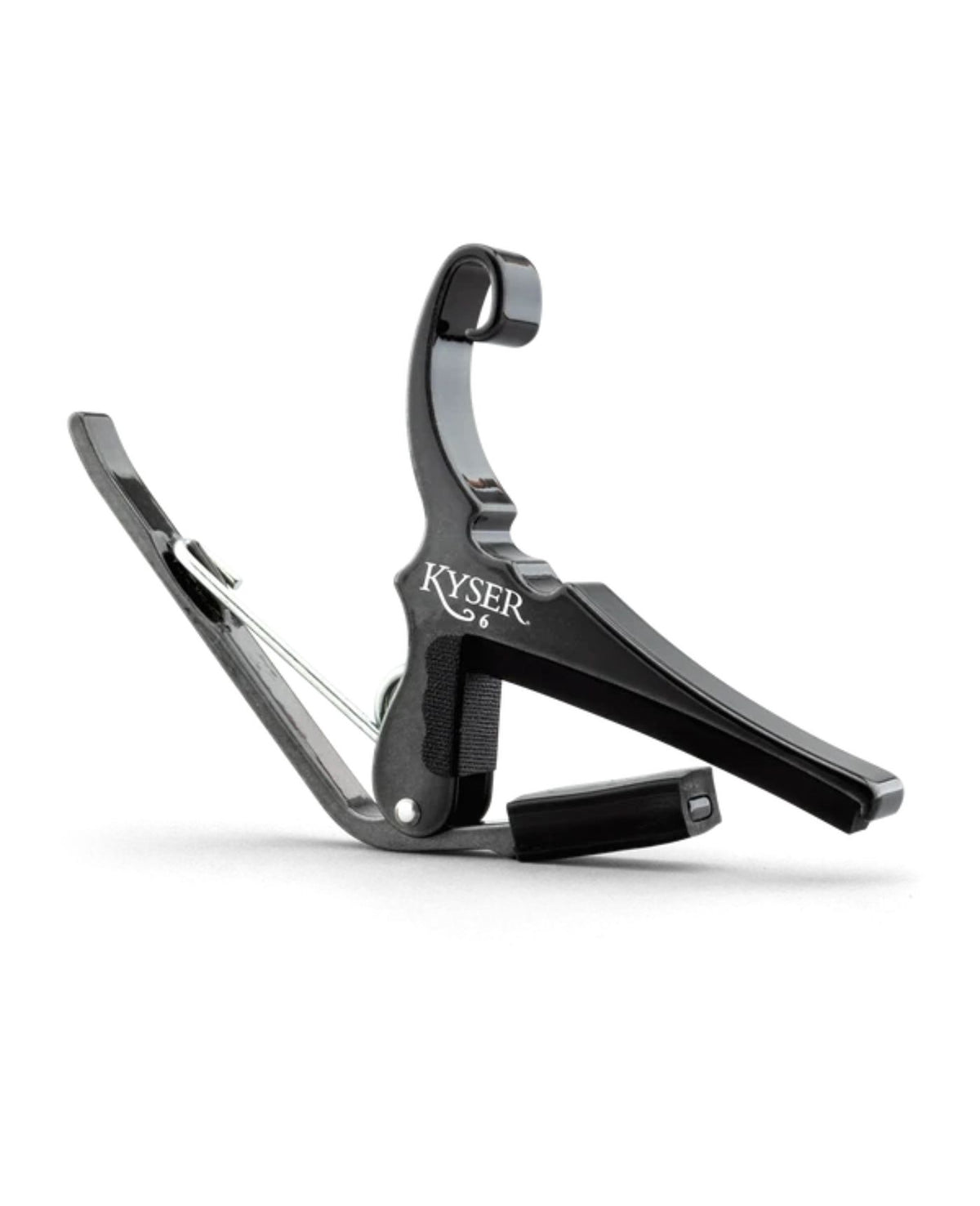 Kyser KG6BC Quick Change 6-String Acoustic Guitar Capo – Black Chrome