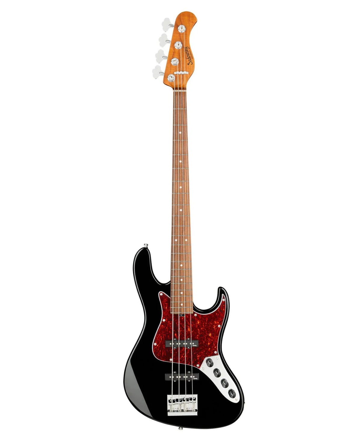 Sadowsky MetroExpress 22-Fret Will Lee Artist Line Bass, Morado Fingerboard, 4-String – Solid Black High Polish