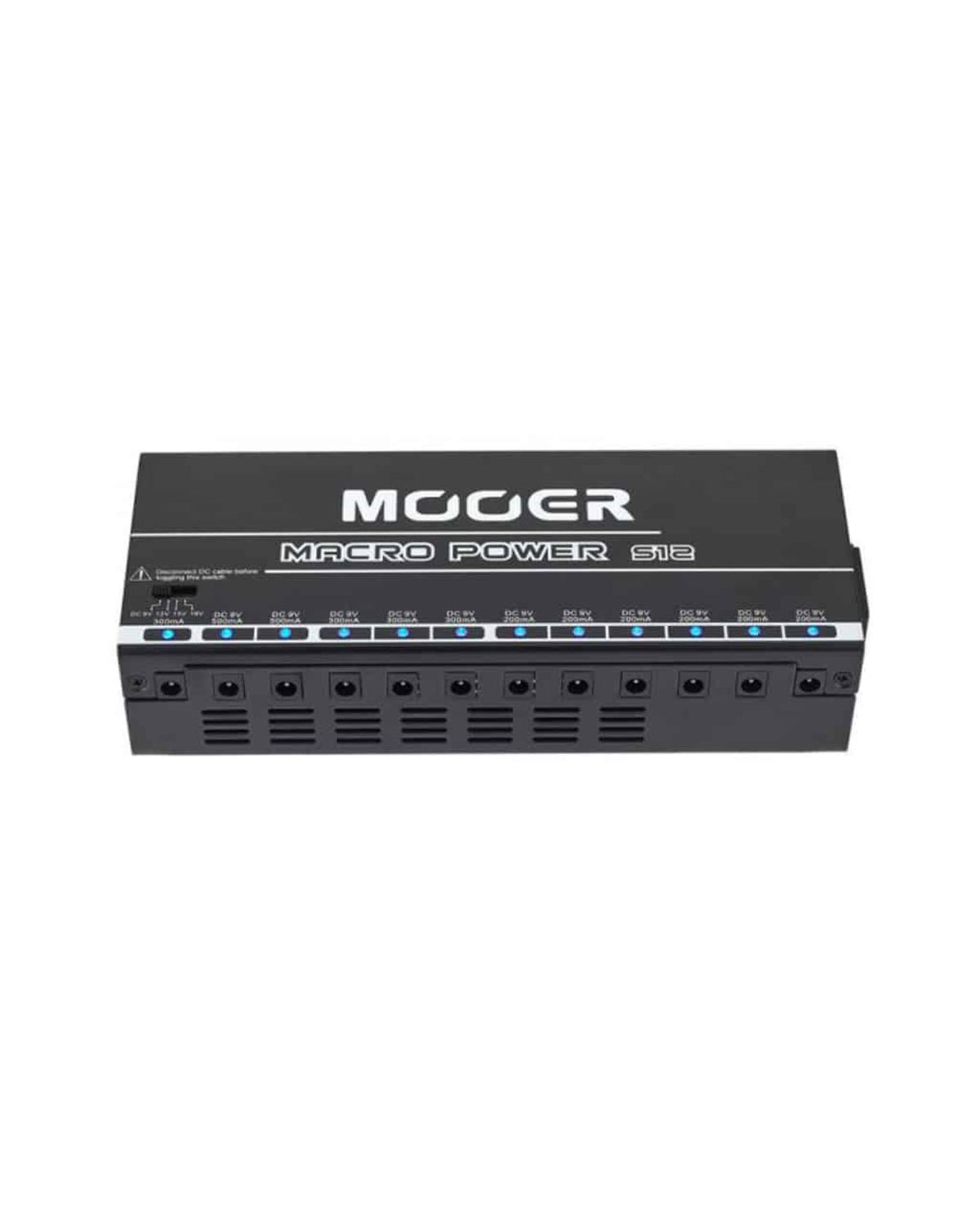MOOER Audio Macropower S12 12-Output Pedalboard Power Supply