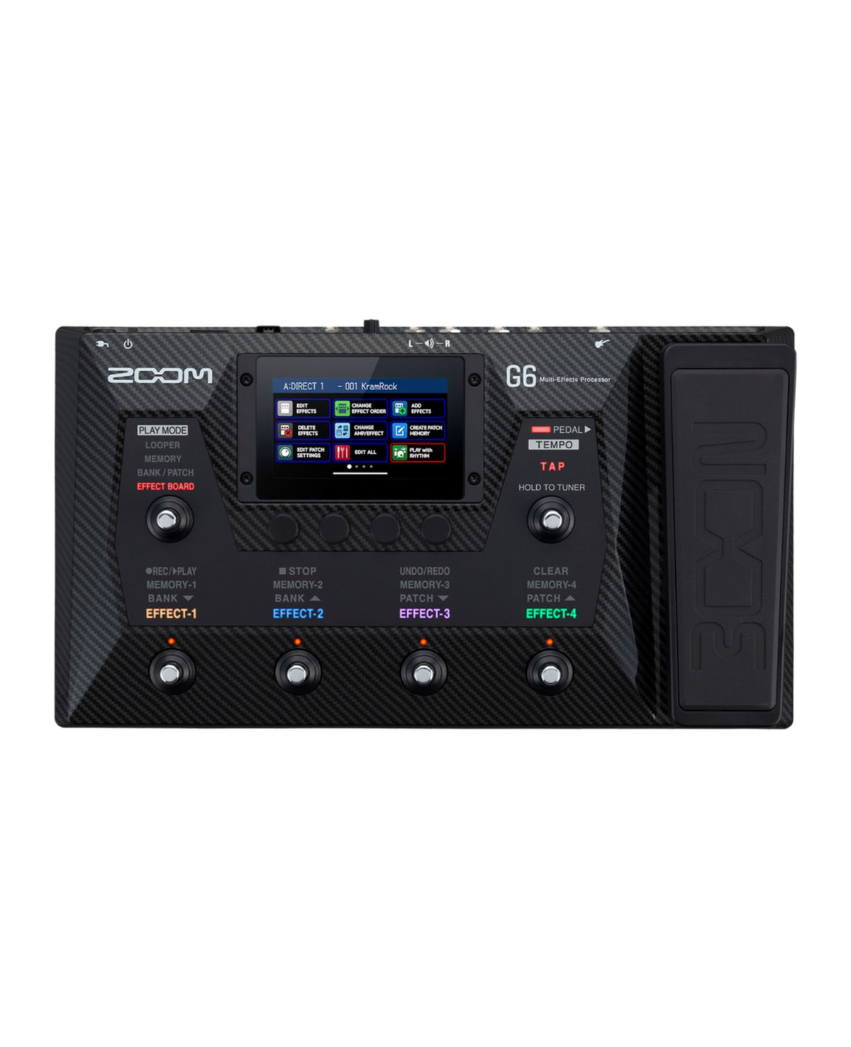 Zoom G6 Multi-Effects Processor Pedal