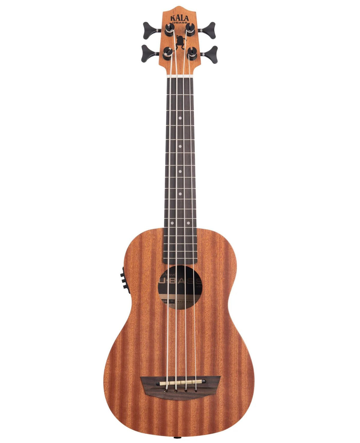 KALA Mahogany Wanderer U-Bass with Bag