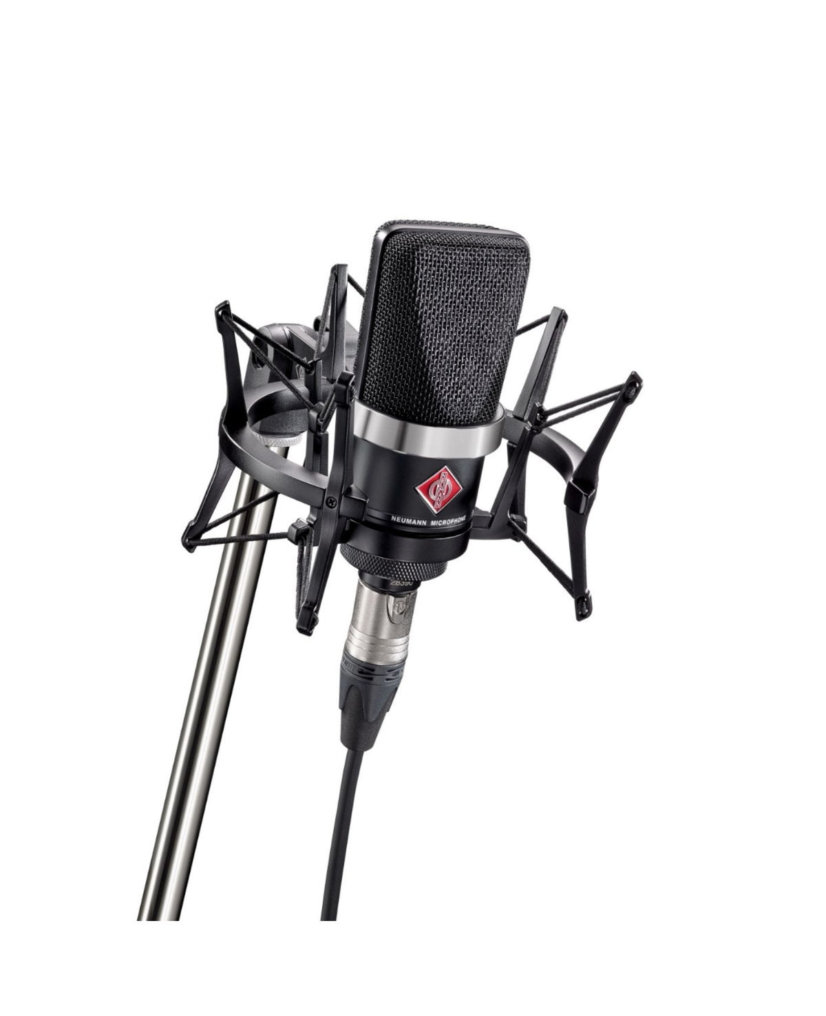 Neumann TLM 102 Studio Set Large Diaphragm Microphone — Black