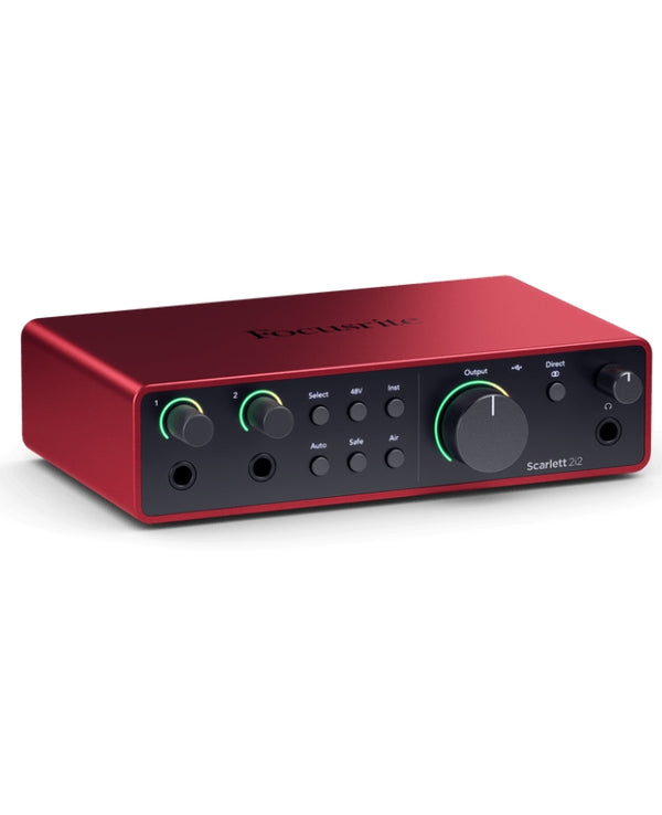 Focusrite Scarlett 2i2 4th Generation - Guitar Gallery