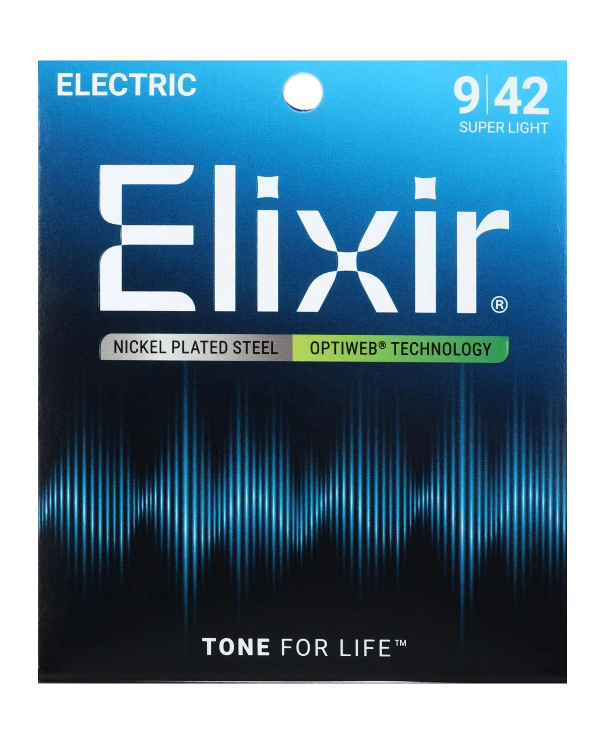 Elixir Strings Optiweb Electric Guitar Strings Super Light (09-42)