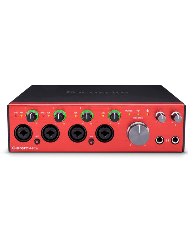 Focusrite　Clarett 4pre　USB Focusrite CLARETT+ 4PRE USB - Guitar Gallery