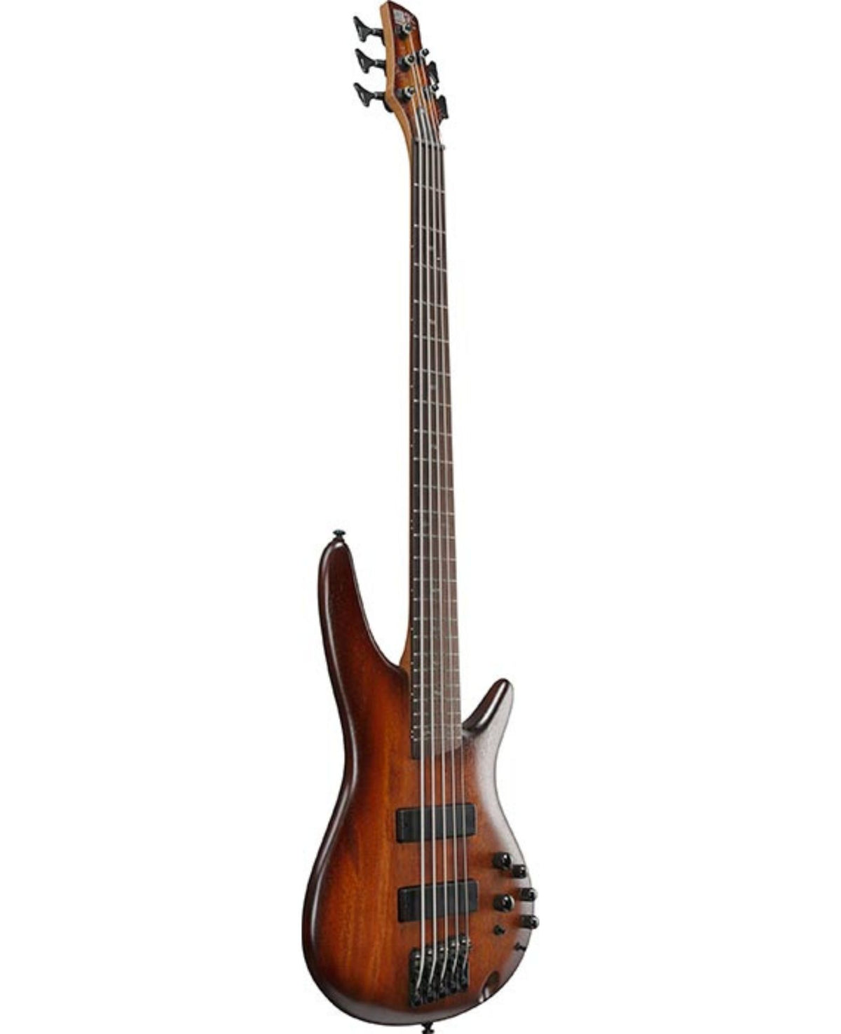 Ibanez SR505A Standard 5-String Bass Guitar - Mahogany Brown Burst Low Gloss